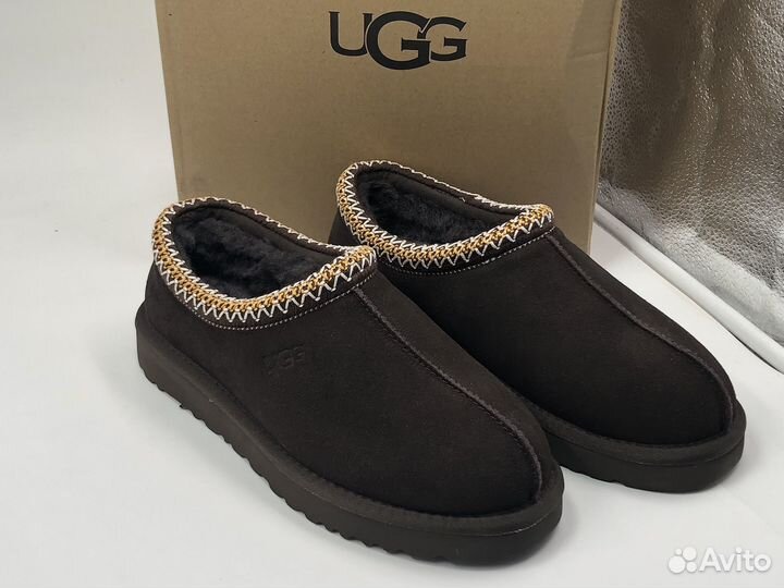 Угги Женские Ugg Tasman Slipper Chocolate