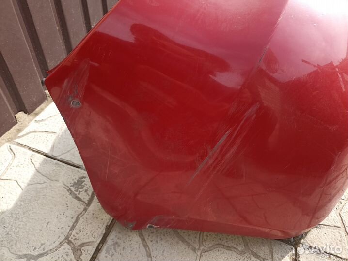 Бампер задний skoda fabia 2