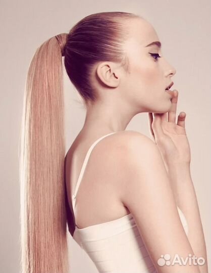 Хвост на резинке/волосы/шиньон