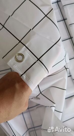 Штора для ванной новая