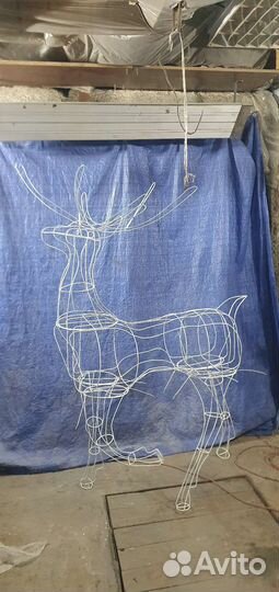 Новогодний олень