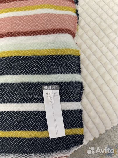 Шарф вязаный Gulliver, размер 70-190 см