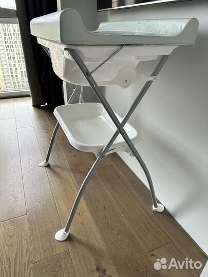 Пеленальный столик chicco с ванночкой