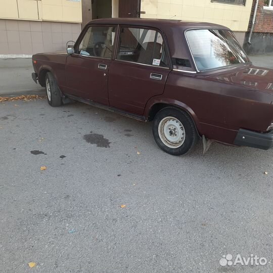 ВАЗ 2107 1.6 МТ, 2007, 75 000 км