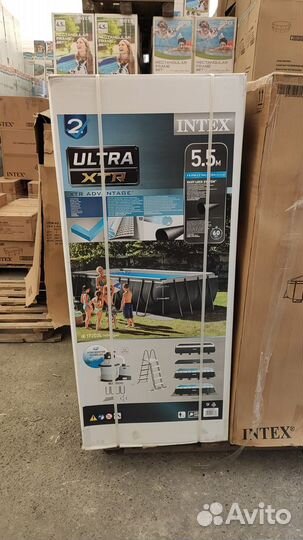 Каркасный бассейн Intex 549x274x132 см 26356