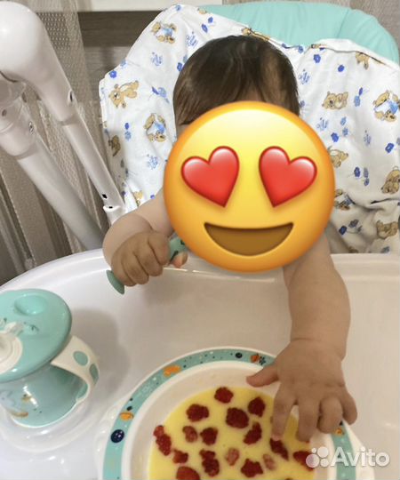 Стульчик для кормления + качели