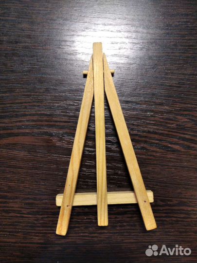 Мини мольберт из дерева