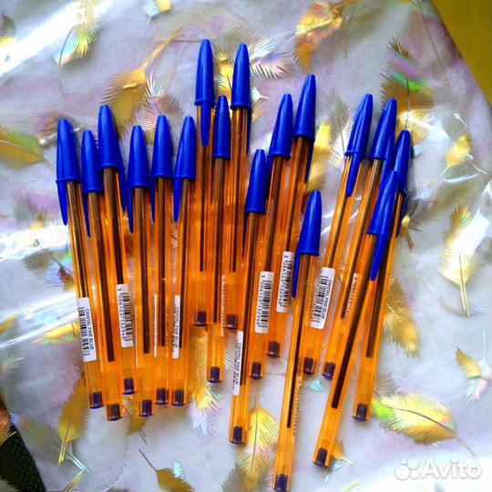 Ручка шариковая BIC Cristal Fine Blue 17 шт