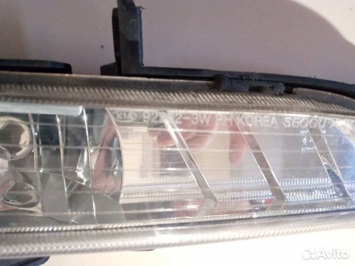 Птф правая Kia Sportage 3 с кронштейном