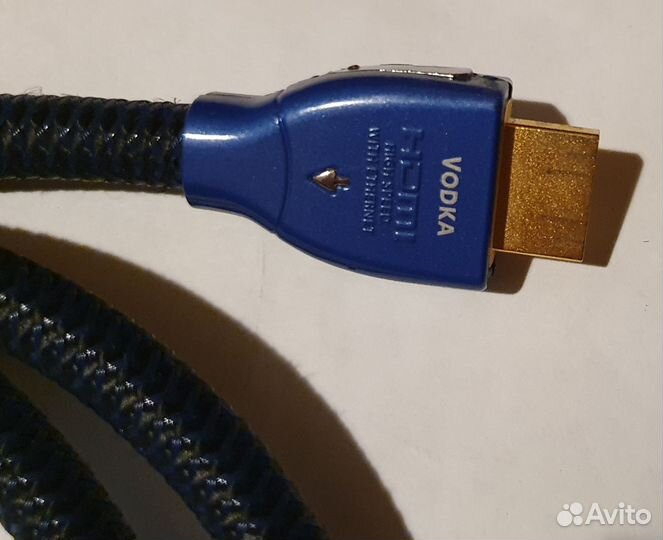 Audioquest Vodka hdmi кабель 1 м. оригинал