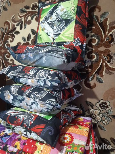 Подушки диванные пэчворк
