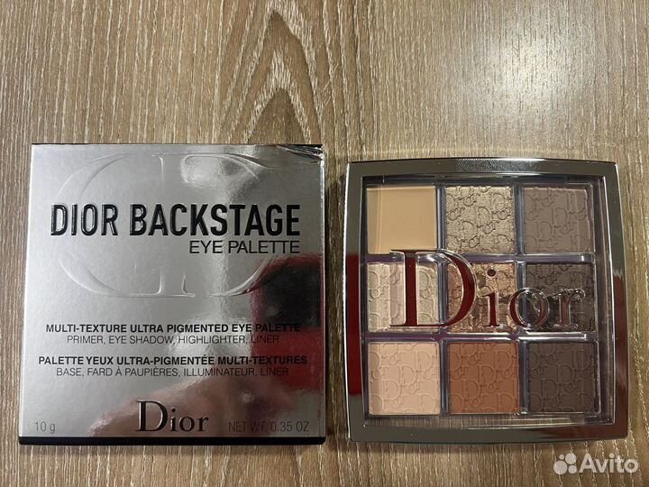 Палетка теней dior backstage EYE palette