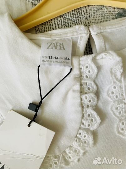 Блузка белая для девочки