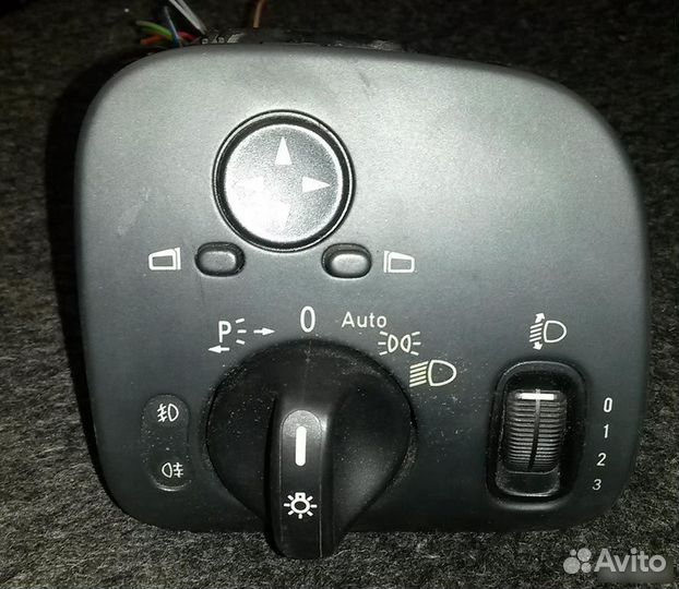 Mercedes W203 C Переключатель света