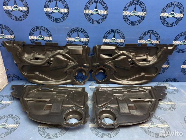 Шумоизоляция дверей комплект Mercedes-Benz C-Class