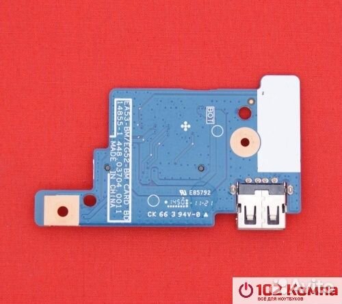 Плата включения+USB+Cardreader для ноутбука Acer E