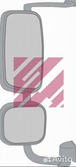 Зеркало даф 239x221 XF105