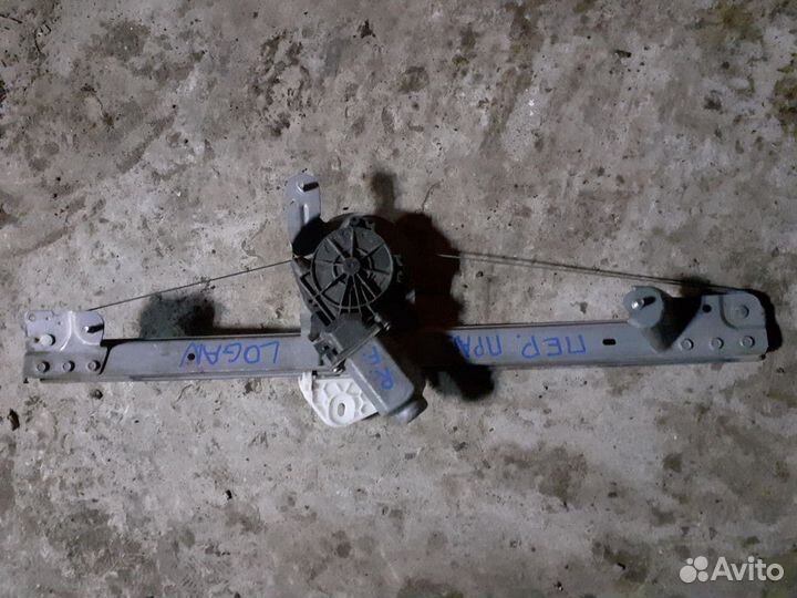 Передний правый стеклоподъёмник Рено Логан Logan