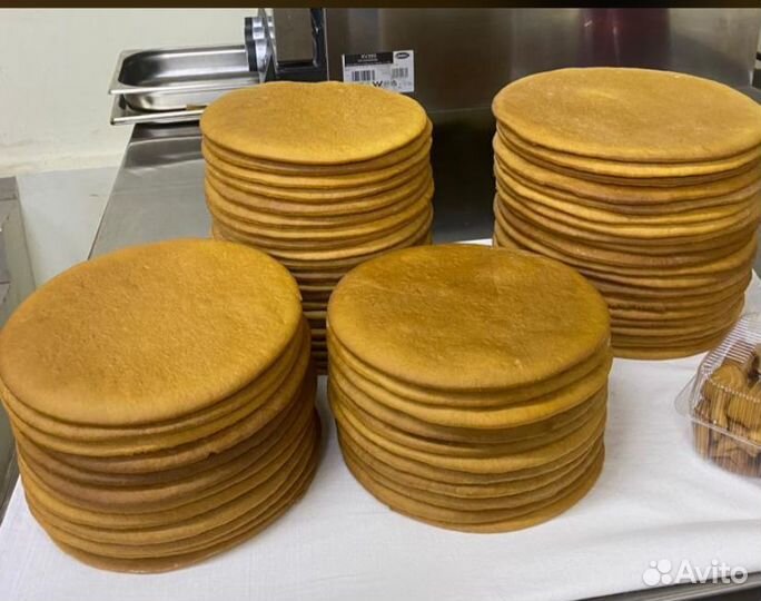 Медовые коржи и полуфабрикаты