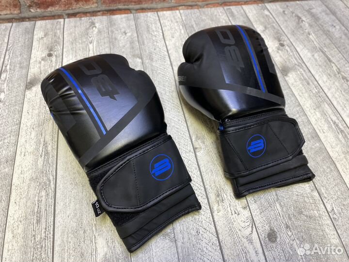 Перчатки боксерские BoyBo B-Series Black/Blue
