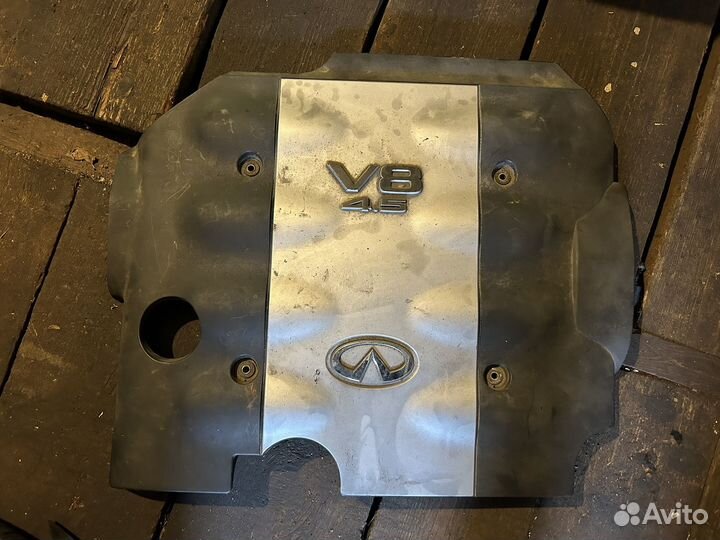 Infiniti fx45 декоративная крышка двигателя