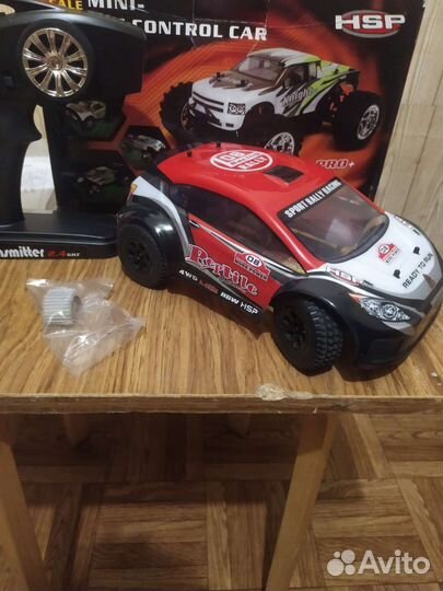 Машина на радиоуправлении ралли Hsp
