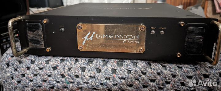 Автомобильный усилитель мощности Mu-Dimension Pro