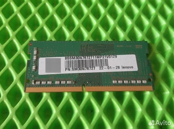 Озу Samsung ddr4 16gb sodimm 3200