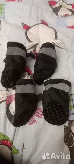 Ботинки для маленьких собак 4шт