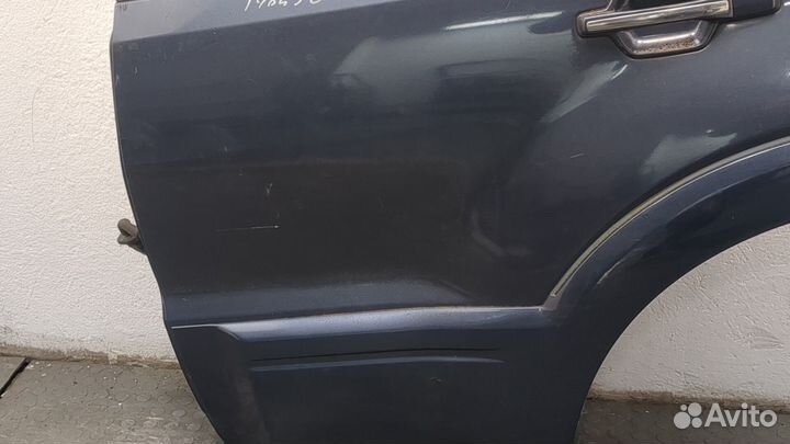 Дверь боковая левая задняя Mitsubishi Pajero / Montero, 2006