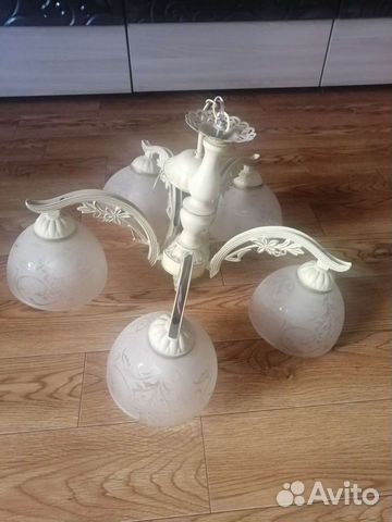 Люстра потолочная бу