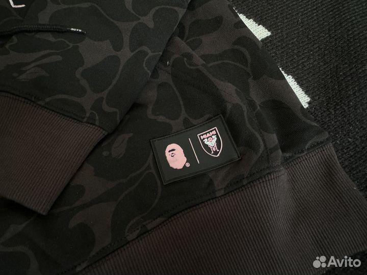 Худи Bape Inter miami черная