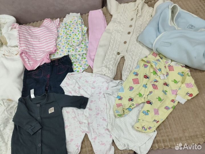Пакет вещей для девочки 56 62