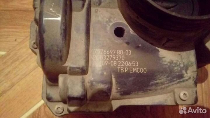 Пежо 308 заслонка дросельная