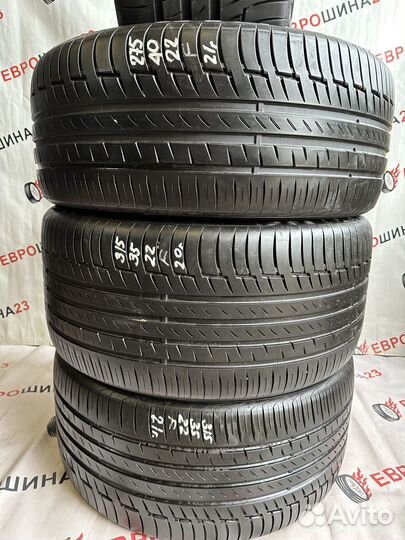 Continental ContiPremiumContact 6 275/40 R22 и 315/35 R22 106Y