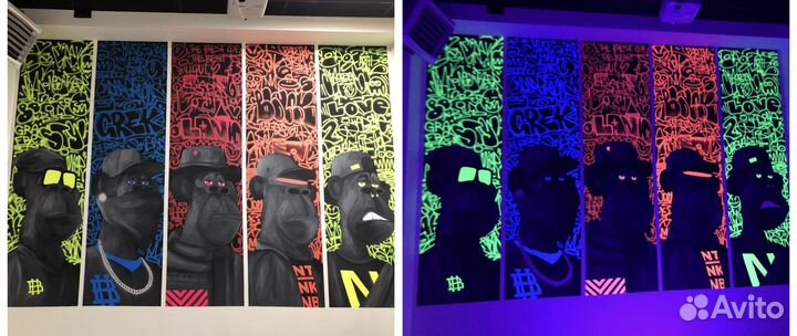 Роспись стен. Картины