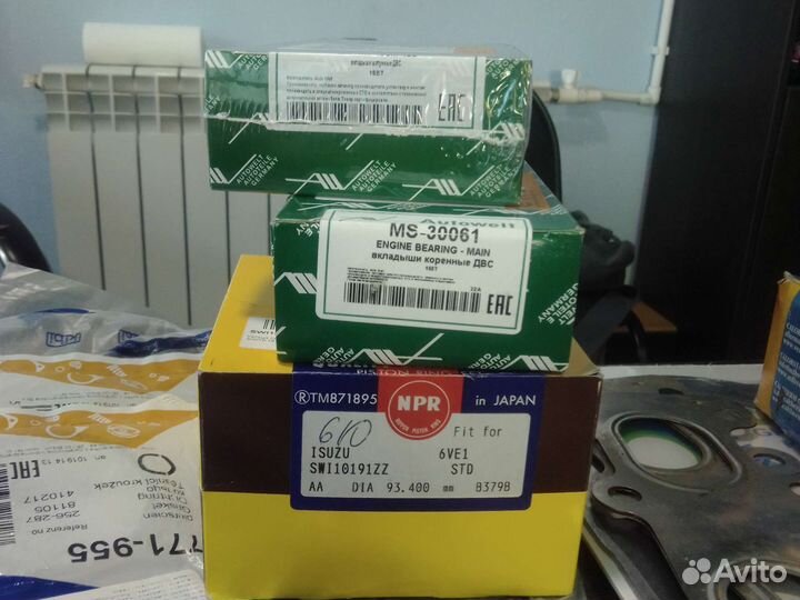 6VE1запчасти для двс новые
