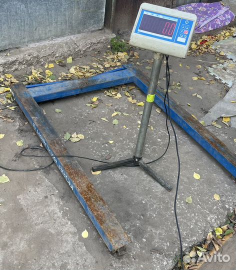 Весы палетные