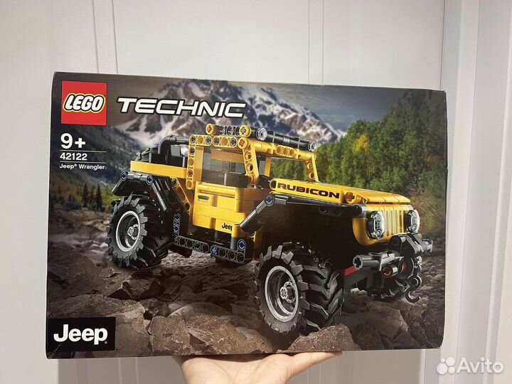Конструктор lego Technic 42122 Jeep Wrangler новый
