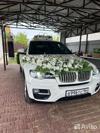 Свадебный кортеж, аренда авто с водителем BMW X6
