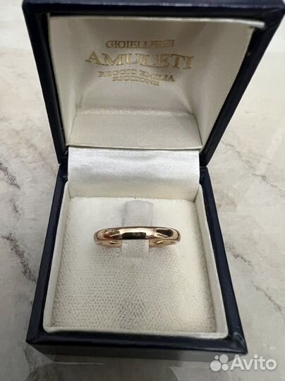 Золотое кольцо tiffany&Co 750 пробы