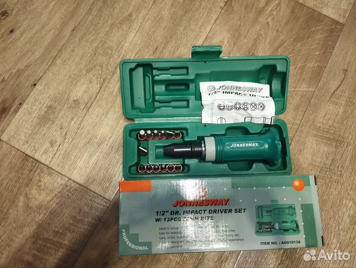 Ударная отвертка jonnesway