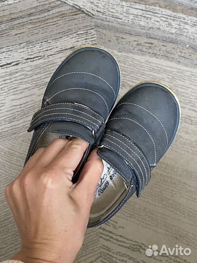 Ботинки натуральная кожа 26