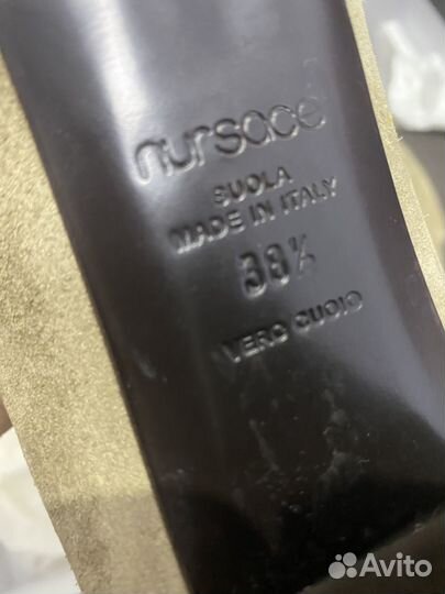 Ботильоны натуральная кожа италия