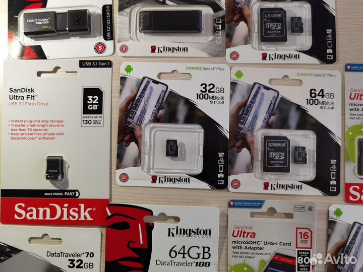 Карты памяти Kingston / ScanDisk