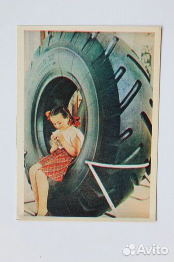Советские детские открытки 50-х годов