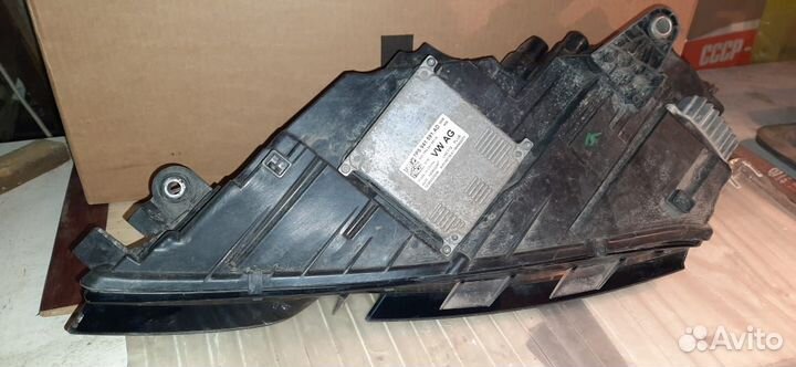 Фара правая на skoda octavia a7 рестайлинг 2018г