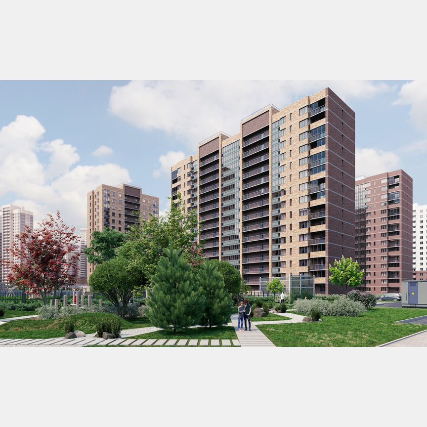 3-к. квартира, 72,2 м², 1/27 эт.