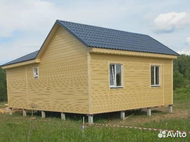 Каркасный дачный домик