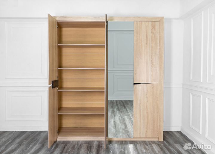 Шкаф с зеркалом Саманта